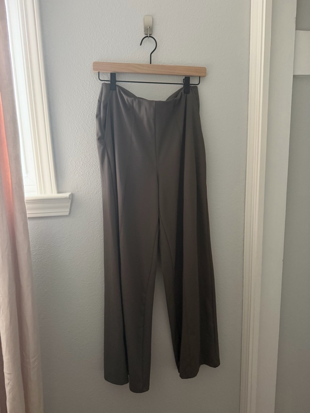 Old Navy Powersoft Wide Leg Pants High Rise Size M Petite